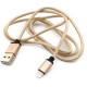 Кабель Extradigital USB - Lightning iPhone SE, 6, 6S, 7, 7 Plus, 1m, Gold